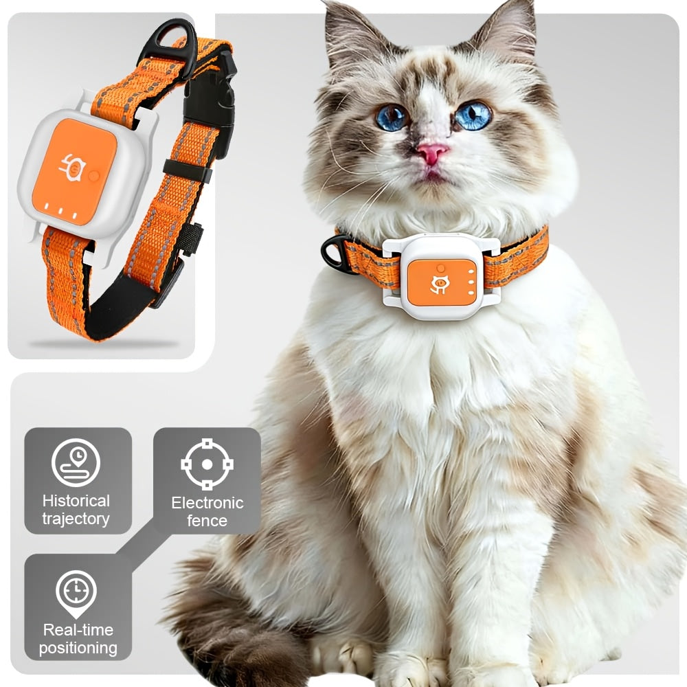 New 1000mAh Large Battery with Low-battery Alerts. Ultra-long Standby Time Of 30 Days In Power-saving Mode. Supports 4G Networks. Features A Detachable Pet Collar.